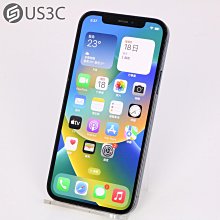 【US3C-高雄店】【一元起標】公司貨 Apple iPhone 12 Pro 256G 6.1吋 藍色 超瓷晶盾面板 光學雷達掃描儀 蘋果手機 空機