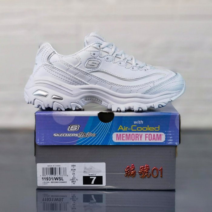 Skechers D'Lites 熊貓鞋 厚底女鞋 Skechers老爹鞋 增高休閒鞋 記憶鞋墊 舒適 防滑 11931