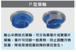 【川大泵浦】河見污物廢水泵浦 80AFP21.5 (2HP*3") 工業污水 養殖業、鋼鐵業廢水處理