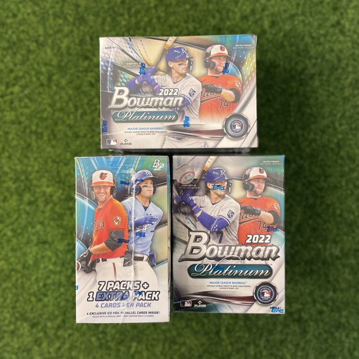 現貨 2022 Bowman Platinum Baseball Blaster 棒球卡盒