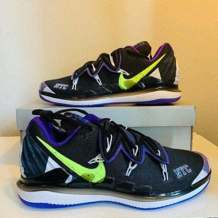 Nikecourt air zoom Vapor X Kyrie 5 白 黑 螢光綠 綠 艾文 美國官網獨賣現貨潮鞋