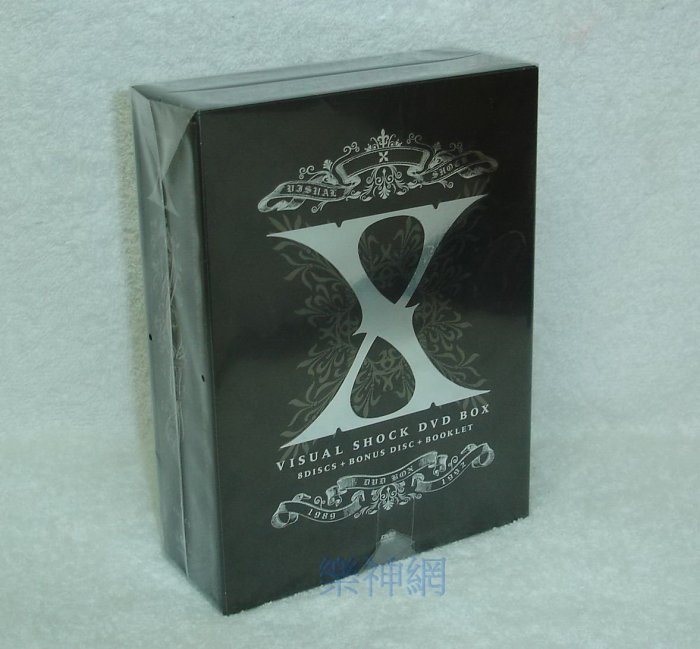 X JAPAN X Visual Shock DVD Box 1989-1992 日版初回限定9 DVD+Booklet