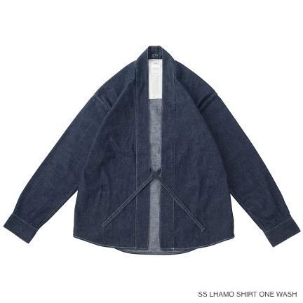 小鹿♥臻選】VISVIM SS LHAMO SHIRT ONE WASH 日式和服襯衫丹寧半纏