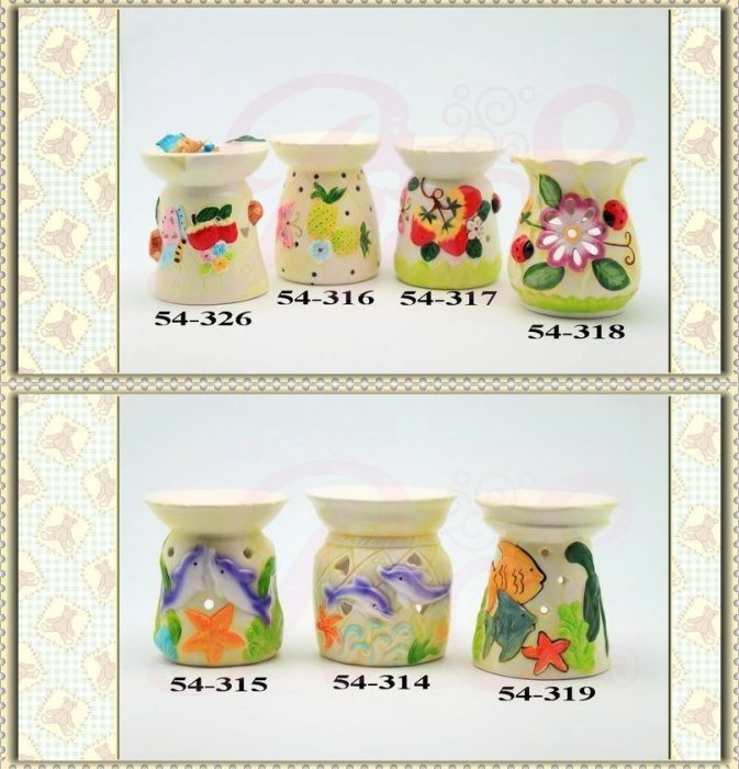 【 RS SHOP 】陶瓷香料爐薰香精油組☆1組出清價129元☆贈送10ml精油+茶蠟☆居家佈置佳☆團購