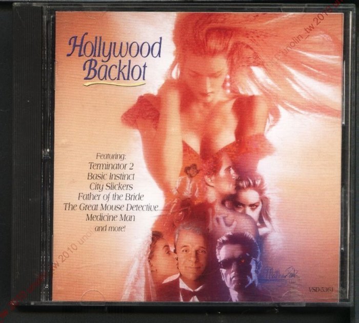 299免運CD【HOLLYWOOD BACKLOT 好萊塢風雲榜3】魔鬼終結者第六感追緝令等美版電影主題曲配樂~免競標