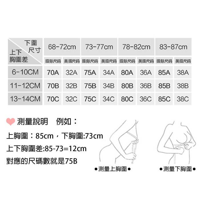 簡約氣質優雅蕾絲舒適無鋼圈深V集中上托微調整型成套胸罩內衣褲-灰藍色-70A-90C-SW-20191106001