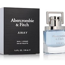 【A&F男生館】☆【Abercrombie&Fitch AWAY境香水】☆【AFL001F7-30】