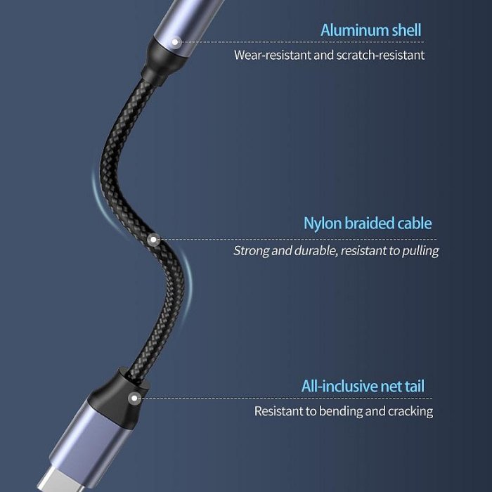 Type-C 轉 3.5mm 手機轉接線 DAC typec 手機接耳機 耳機轉接頭 轉接 耳機接手機 3.5 三星