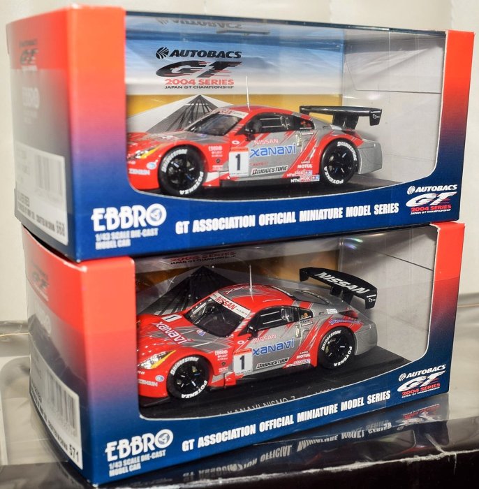 {絕版倉庫}1:43 NISMO Z 350Z XANAVI 超級工廠賽車精緻收藏版超級稀有!!!!