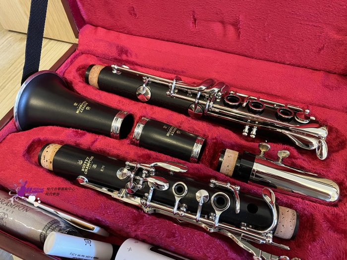 【現代樂器】現貨！最新德製Buffet E-11 Clarinet 豎笛 單簧管 黑檀木管身