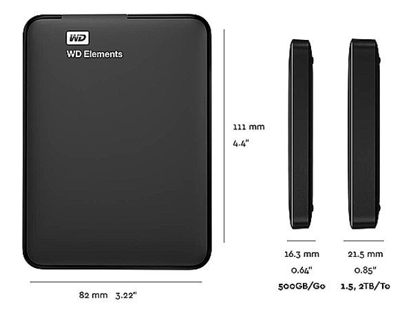 「Sorry」WD Elements 4T 4TB 2.5吋 行動硬碟 USB3.0 2年保固 WESN