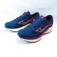 Mizuno WAVE RIDER 27 男慢跑鞋 J1GC230308 海軍藍【iSport愛運動】