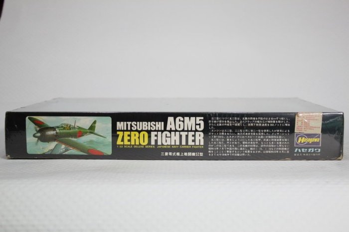 【統一】HASEGAWA《日軍A6M5 ZERO FIGHTER 三菱零式艦上戰鬥機52型》1:32 # 51016