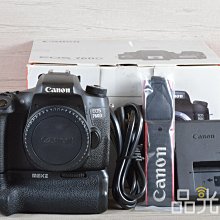 【品光數位】CANON EOS 760D + MK-760D 2420萬畫素 快門數321xx次 寄賣品#XX03222