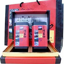 【茶葉館】茶農直營~阿里山特級高山茶鴻運禮盒~(150g*2罐)