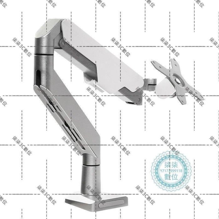 『柒柒3C數位』 適用三星34英寸帶魚屏電競顯示器支架臂升降萬向旋轉架C34G55TWWC