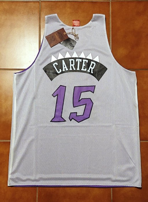 (完售) Mitchell & Ness NBA 雙面球衣 Vince Carter VC 明星賽 城市 復古 練習衣
