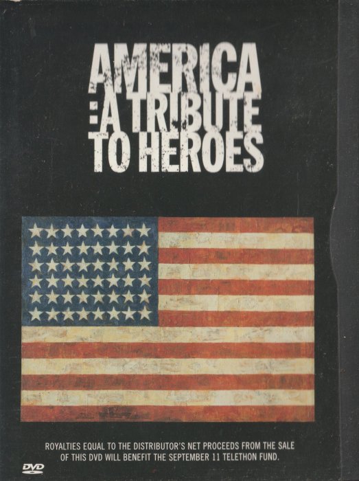 聲援911向英雄致敬演唱會America:A Tribute to Heroes DVD