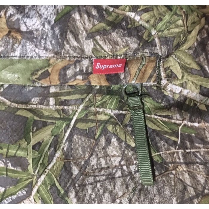 全新真品 Supreme Warm Up Pant Mossy Oak Camo 樹枝 迷彩 長褲 運動褲 拉鍊 M號