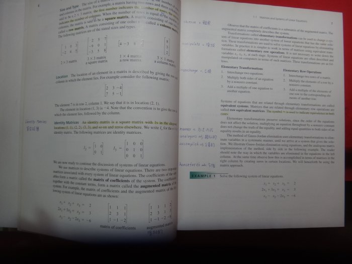 【愛悅二手書坊 22-45】Linear Algebra, Fifth Edition BY Williams