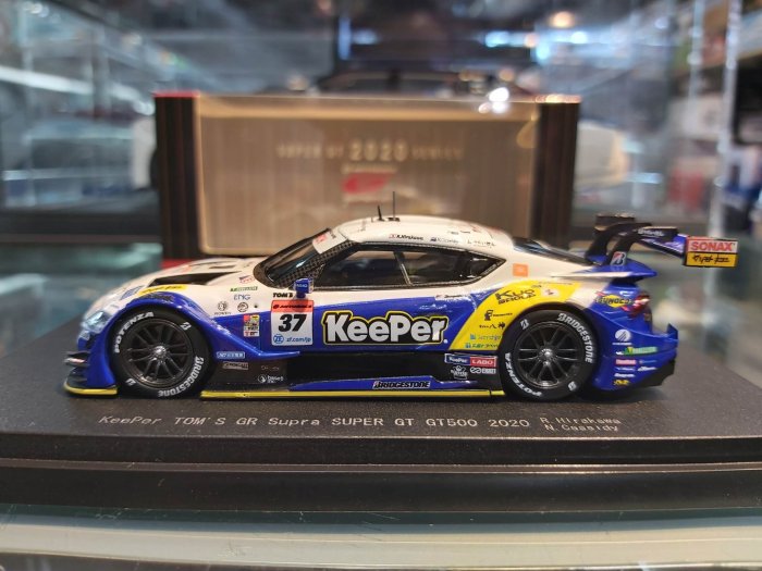 EBBRO 45760 KeePer TOM'S GR Supra SUPER GT GT500 1/43 總代理商