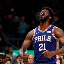 南◇2021 2月 Nike NBA 費城 相信大帝 76人 七六人 球迷版 球衣 EMBIID Cw3678-495