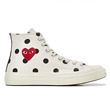 【日貨代購CITY】 川久保玲 Converse Polka Dot Chuck Taylor High 點點 帆布鞋