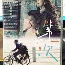 挖寶二手片-G04-036-正版DVD-華語【第一次】-趙又廷 Angelababy(直購價)