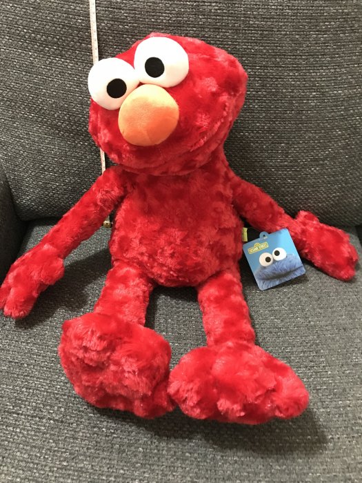 芝麻街美語 ELMO 娃娃-約56公分-娃娃機戰利品出售