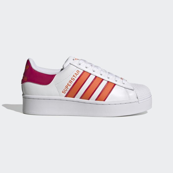 【豬豬老闆】ADIDAS ORIGINALS SUPERSTAR BOLD 白 貝殼頭 休閒 運動 女款 H69045