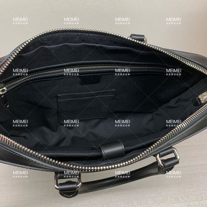 30年老店 預購 GUCCI GG Black briefcase 公事包 手提 斜背 474135