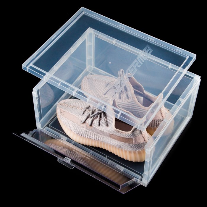 【IMPRESSION】SIDE OPEN SNEAKER MOB BOX GLACIER 透明 側開 球鞋收納 展示盒