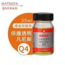 『ART小舖』MATSUDA日本松田 速乾油畫媒介系列 Q4保護透明凡尼斯 55ml 單瓶