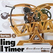 【ACADEMY系列】NO.12 滾珠計時器 - 以達文西手稿設計，可動式組裝模型，附圖解說明書