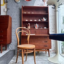 【覓得-一元起標】〔德國櫸木藤面餐椅〕老件 老椅 工作椅 單椅 咖啡椅 舊貨 德國 vintage 40s
