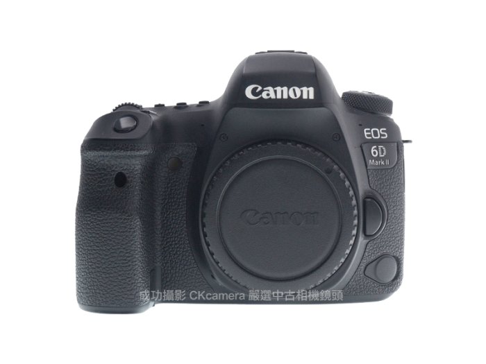 成功攝影  Canon EOS 6D Mark II Body 中古二手 2620萬像素 強悍數位全幅單眼相機 側翻螢幕 觸控螢幕 台灣佳能公司貨 保固七天