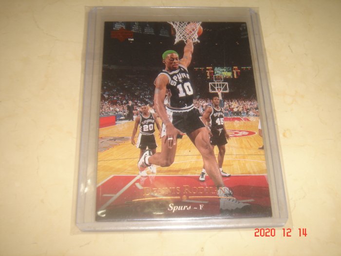 美國職籃 NBA Spurs Dennis Rodman 小蟲 1995 Upper Deck #40 球員卡