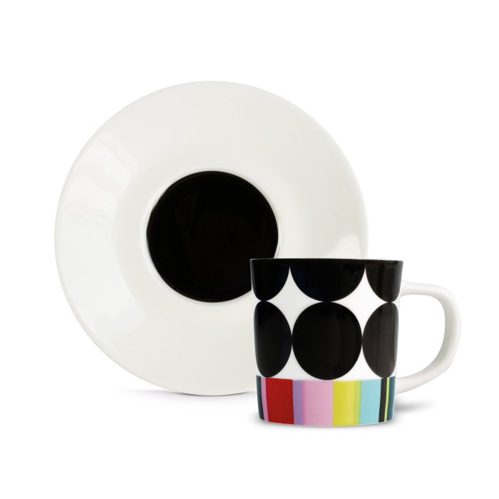 REMEMBER Espresso mug with saucer 骨瓷義式咖啡杯組(3款)