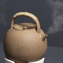 簡約 提梁煮水壺 陶泥煮茶器好茶器