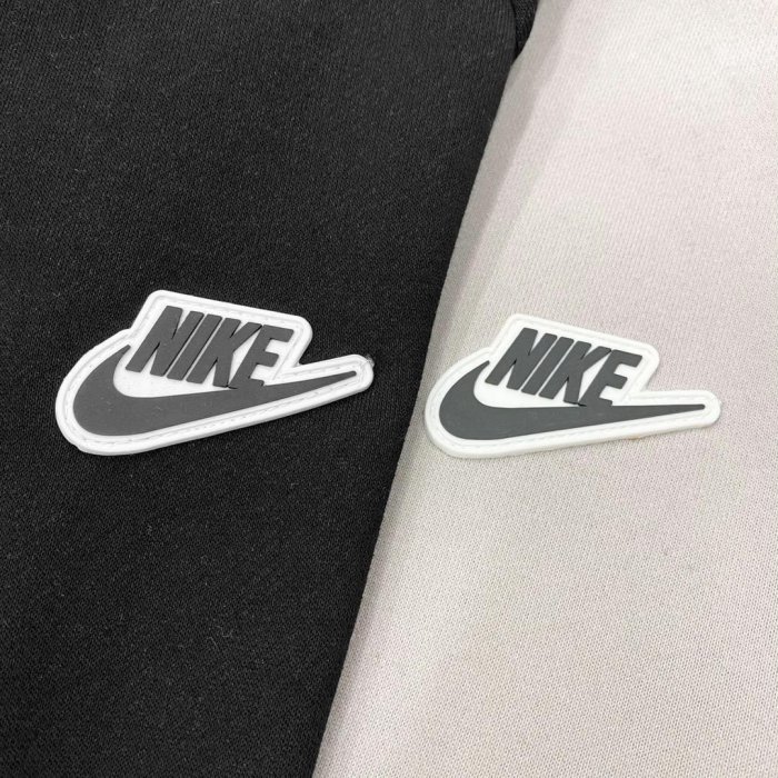 【加絨加厚】Nike/耐克皮標SWOOSH插肩袖連帽T恤