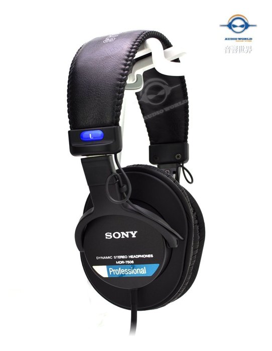 【音響世界】日本SONY MDR-7506經典專業密閉式監聽耳機)--現貨立即出
