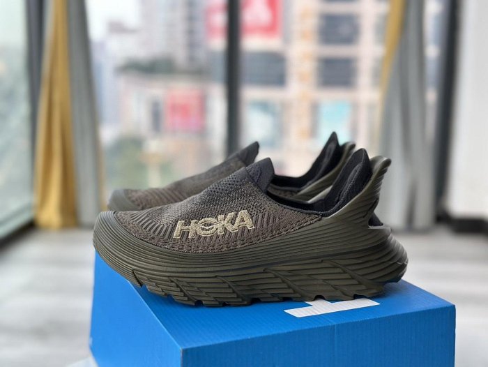 新品特惠正貨Hoka One One Restore TC 恢復鞋厚底鞋懶人鞋Slip On一腳