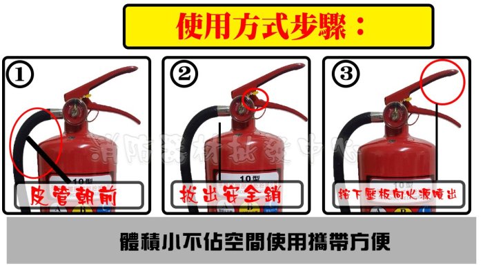 《消防材料行》乾粉滅火器.10p滅火器.50型乾粉滅火器 消防署認證