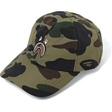 【日貨代購CITY】A BATHING APE 1ST CAMO SHARK PANEL CAP 迷彩 鯊魚 老帽 現貨