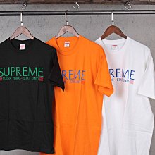 【HYDRA】Supreme Nuova York Tee 字體 短T【SUP441】