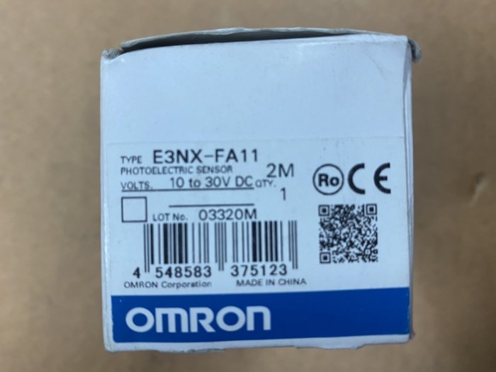 泓昇) OMRON 歐姆龍SENSOR 光纖擴大機全新品E3NX-FA11 | Yahoo奇摩拍賣