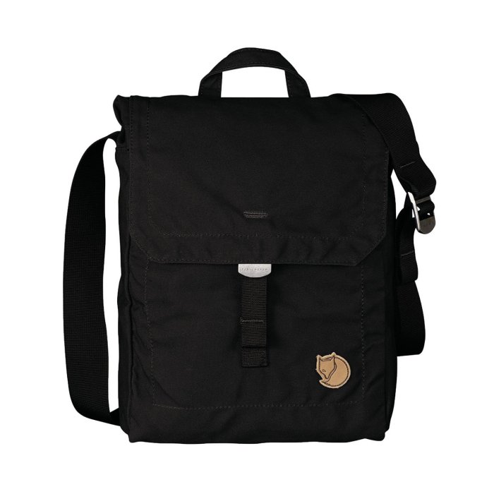 瑞典Fjallraven小狐狸Foldsack No.3信封式側背包24225-550黑色Black肩背包斜背包隨身包