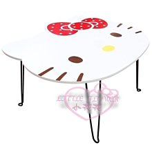 ♥小花花日本精品♥Hello Kitty凱蒂貓白色大臉圖案折疊桌小折疊桌和式桌桌子置物桌紅色款 12048601