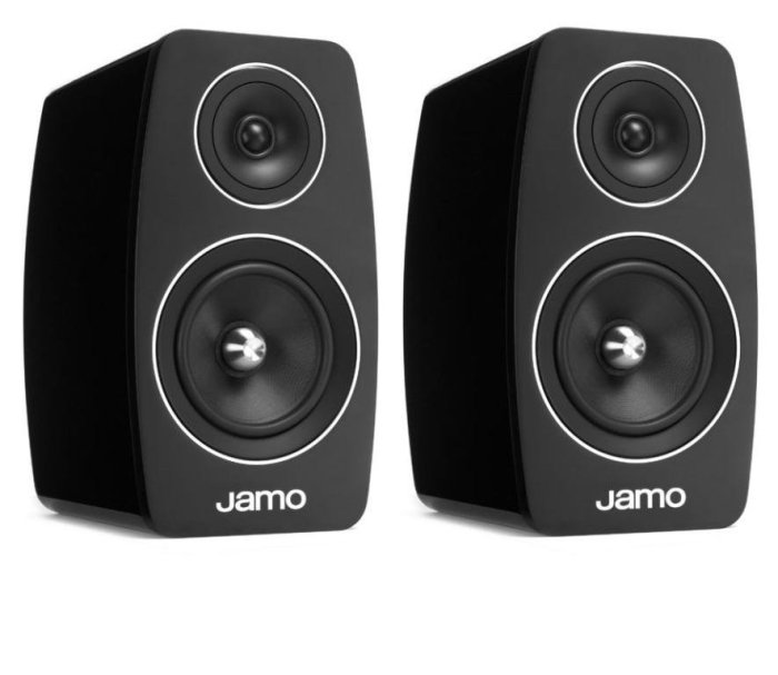 Jamo C103 二音路 Hi-End 書架式喇叭，1寸高音 + 7寸中低音單體、鋼琴烤漆黑 - 已拆封