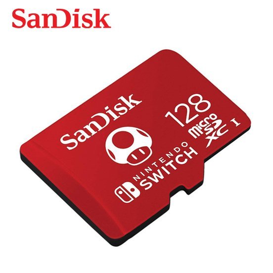 SanDisk 128GB microSDXC UHS-I NS專用記憶卡 100MB/s(SD-SQXAO-128G)